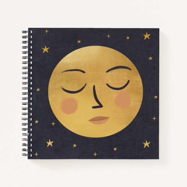 Cuaderno Cara de luna corta (Anverso)