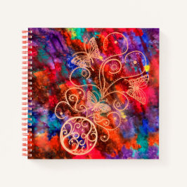 Cuaderno Cara de mariposa 8.5