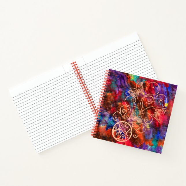 Cuaderno Cara de mariposa 8.5 (Interior)