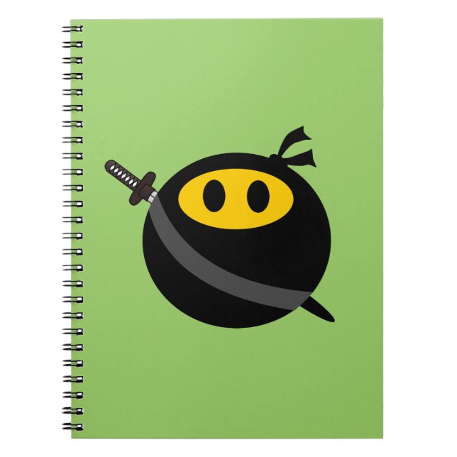 Cuaderno Cara de Ninja (Frente)
