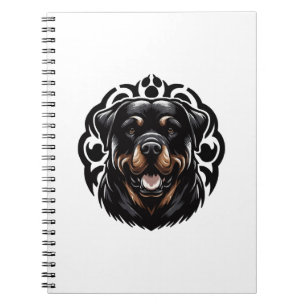 Cuaderno Cara de perro Rottweiler