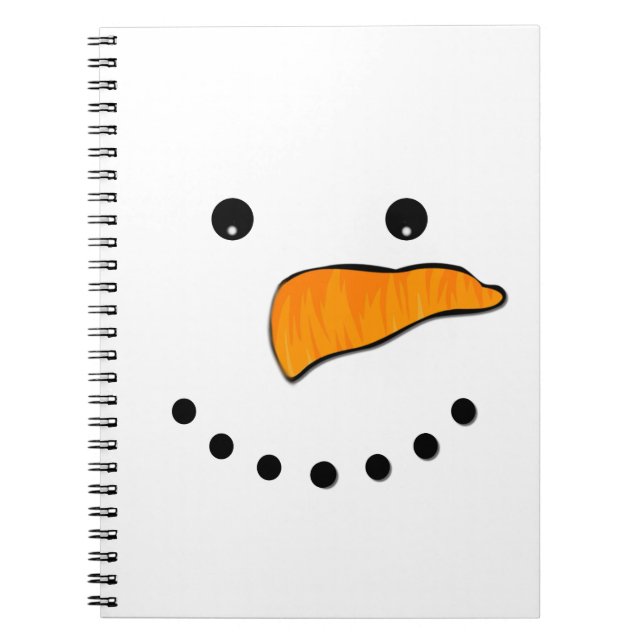 Cuaderno Cara de Snowman (Frente)
