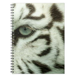 CUADERNO CARA DE TIGRE BLANCO