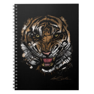 Cuaderno Cara de tigre (diseño de firma)