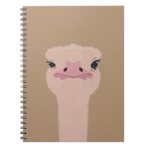 Cuaderno Cara divertida de Ostrich