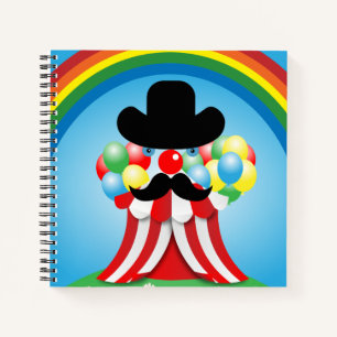 Cuaderno Cara divertida de payaso