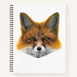Cuaderno Cara Fox - Pintura en acrílico