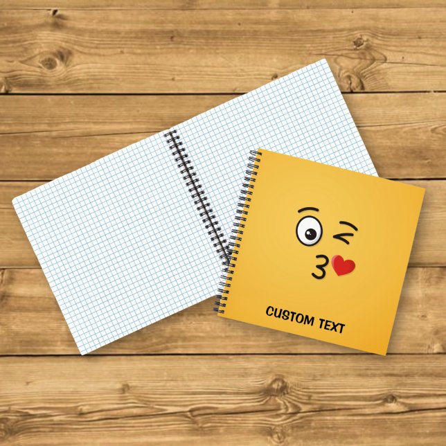 Cuaderno Cara lanzando un beso (Subido por el creador)