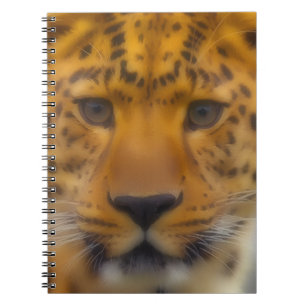 Cuaderno Cara leopardo