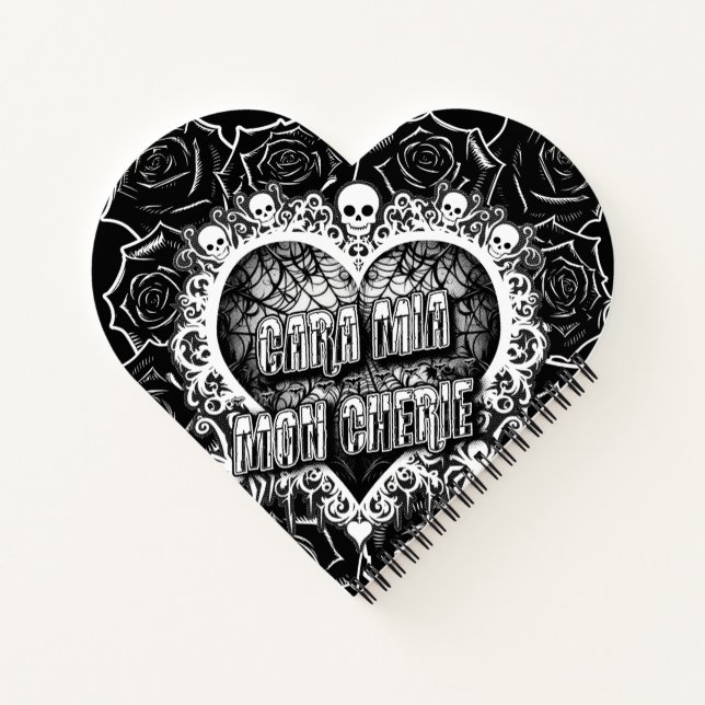 Cuaderno Cara Mia, Mon Cherie (Reverso)