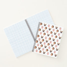 Cuaderno Cara personalizado, foto Personalizado, regalo fam