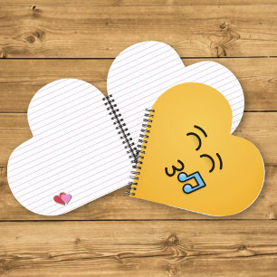 Cuaderno Cara Silbando con Ojos Sonrientes