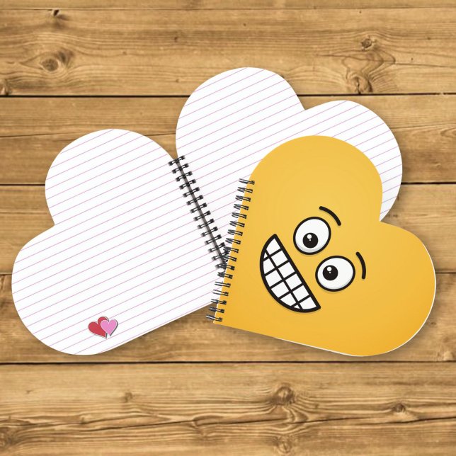Cuaderno Cara sonriente con ojos abiertos (Subido por el creador)