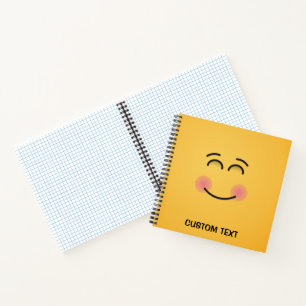 Cuaderno Cara sonriente con ojos sonrientes