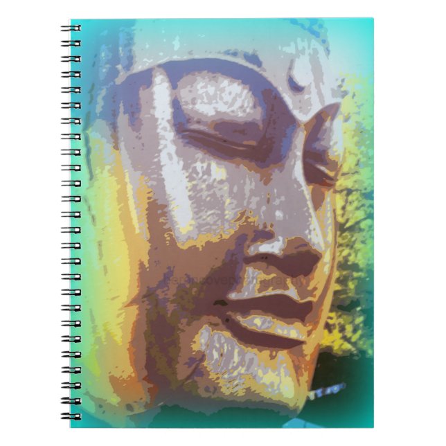 Cuaderno Cara verde de Buda (Frente)