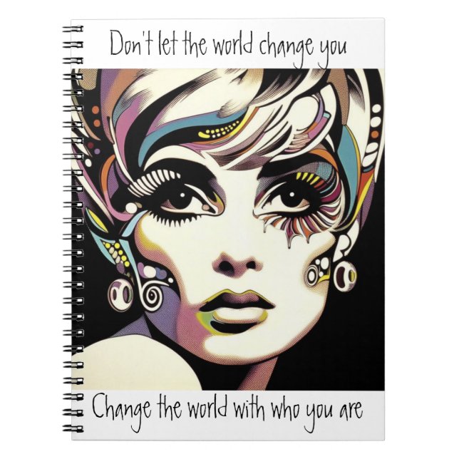 Cuaderno Cara y cita del Retro 60 (Frente)