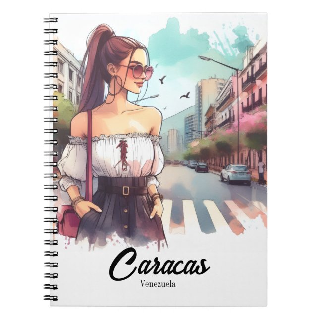 Cuaderno Caracas (Frente)
