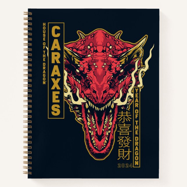 Cuaderno Caracas Año del dragón | 恭 喜 發 財 (Anverso)