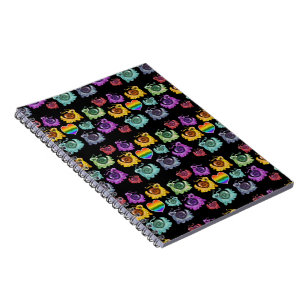 Cuaderno Caracoles arcoiris