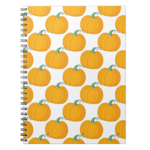 Cuaderno Carácter de calabaza: Patrón de tracción manual vi