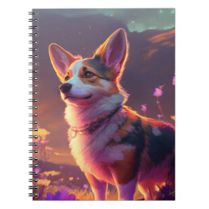 Cuaderno Carácter Mascota de pintura de retrato animal de p