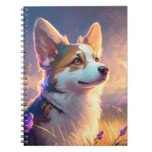 Cuaderno Carácter Mascota de pintura de retrato animal de p