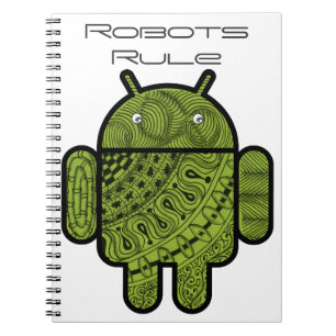 Cuaderno Carácter Pancho Doodle para el robot Android™