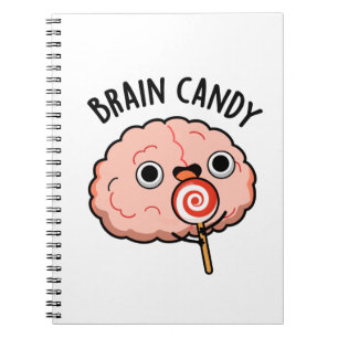 Cuaderno Caramelo Cerebral Chiste Anatomía Cerebral 