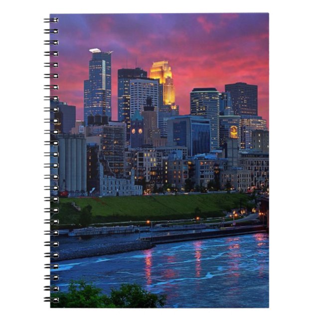 Cuaderno Caramelo del ojo de Minneapolis (Frente)
