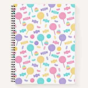 Cuaderno Caramelos coloridos