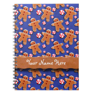 Cuaderno Caramelos de las galletas del pan de jengibre