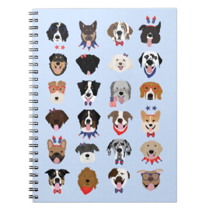 Cuaderno Caras De Perro Del 4 De Julio