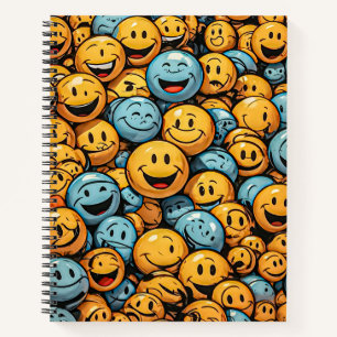 Cuaderno caras divertidas