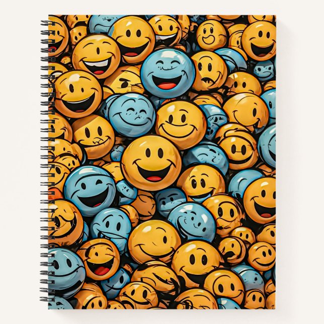 Cuaderno caras divertidas (Anverso)