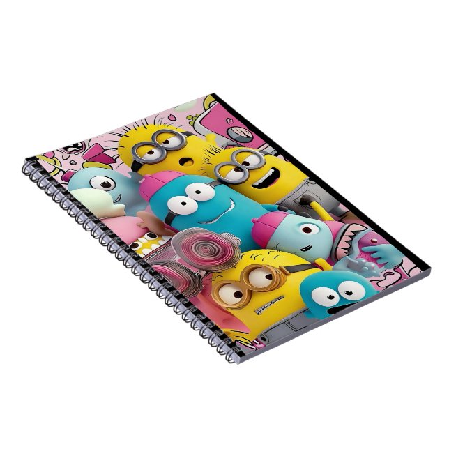 Cuaderno Caras felices con una sonrisa maravillosa (Lado Derecho)