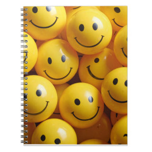 Cuaderno caras sonrientes