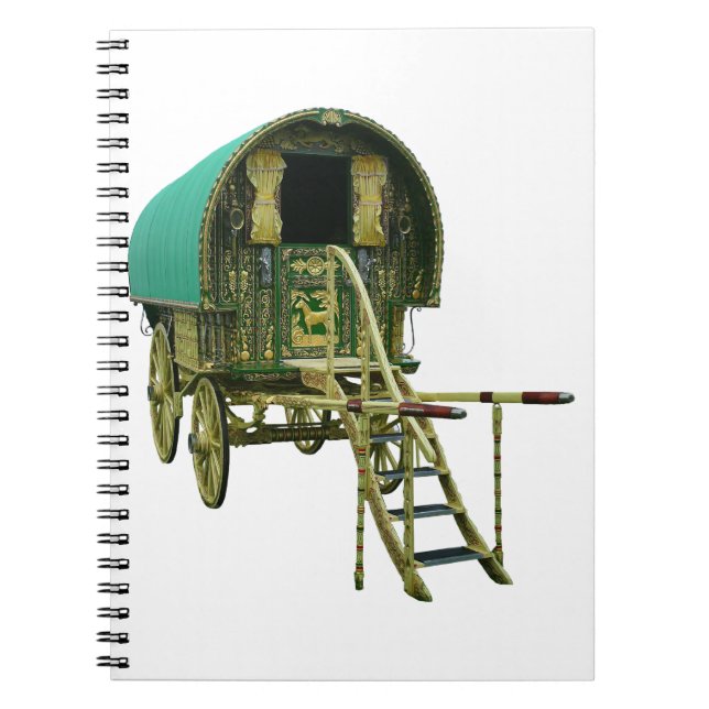 Cuaderno Caravana gitana del bowtop (Frente)
