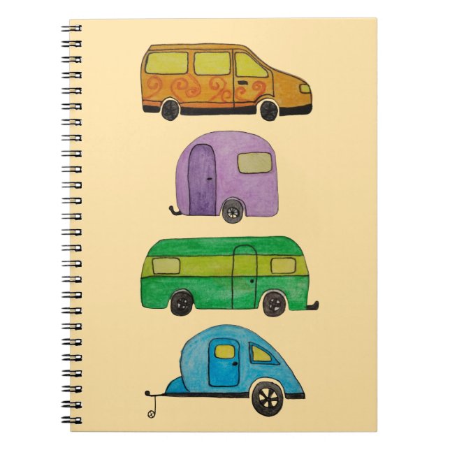 Cuaderno Caravanas de camping (Frente)