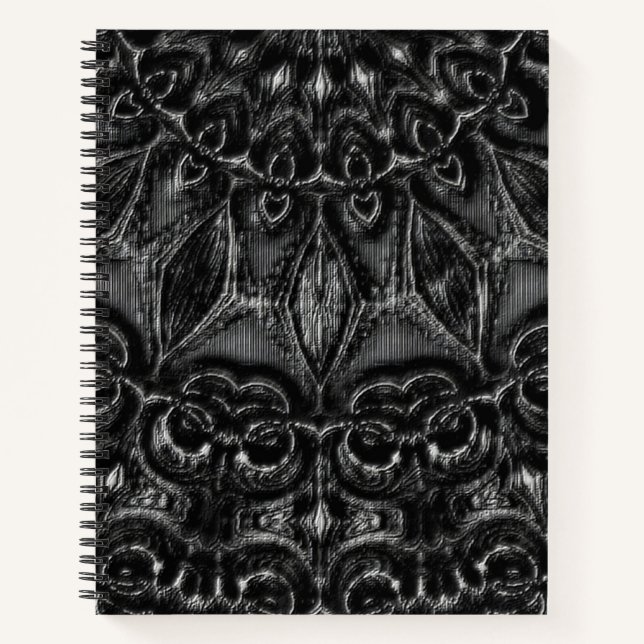 Cuaderno Carbón Mandala (Anverso)