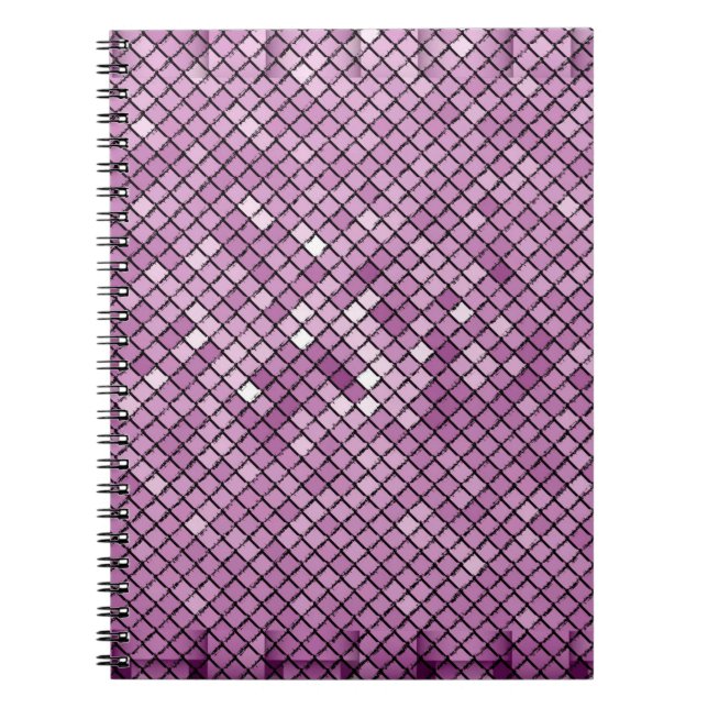 Cuaderno Carbono de fondo de ilustracion con un marco de di (Frente)