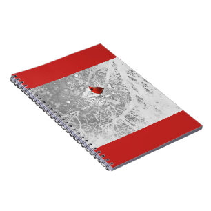Cuaderno Cardenal en invierno