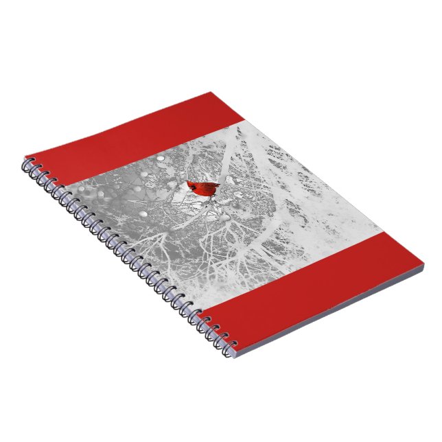 Cuaderno Cardenal en invierno (Lado Derecho)