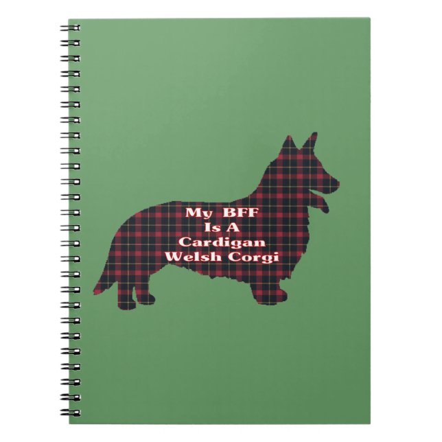 Cuaderno Cardigan Welsh CORGI BFF (Frente)