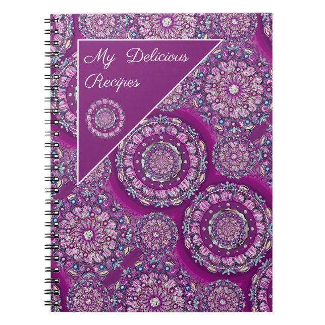 Cuaderno Cardinal red Rosace (Frente)