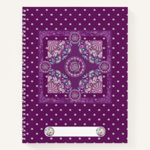 Cuaderno Cardinal Red Rosace