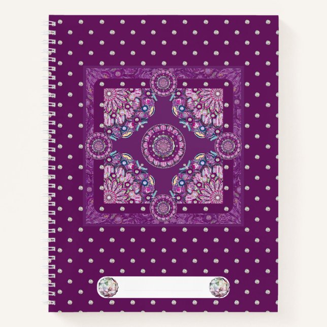 Cuaderno Cardinal Red Rosace (Anverso)