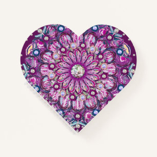 Cuaderno Cardinal Red Rosace