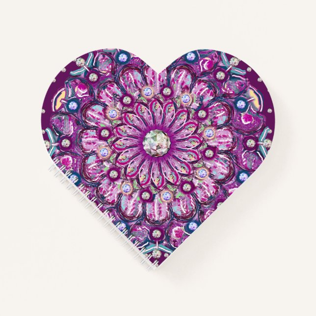 Cuaderno Cardinal Red Rosace (Anverso)