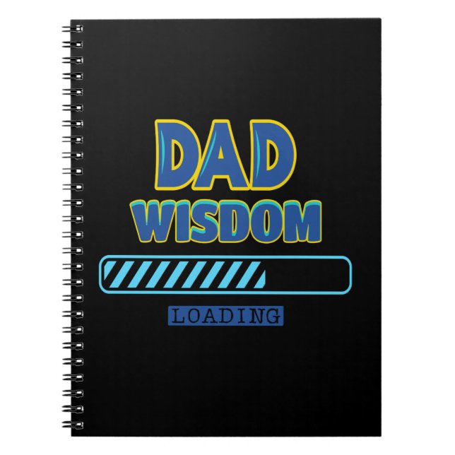 Cuaderno Carga de Sabiduría de Papá (Frente)