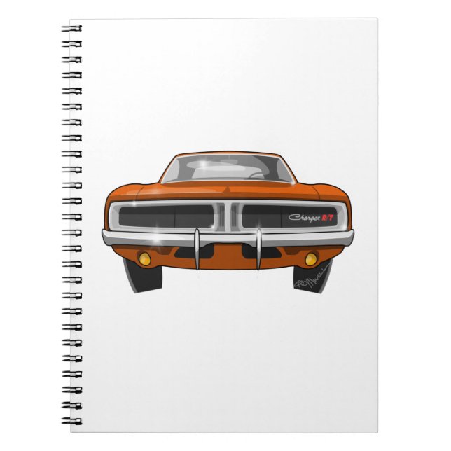 Cuaderno Cargador de 1969 Dodge (Frente)